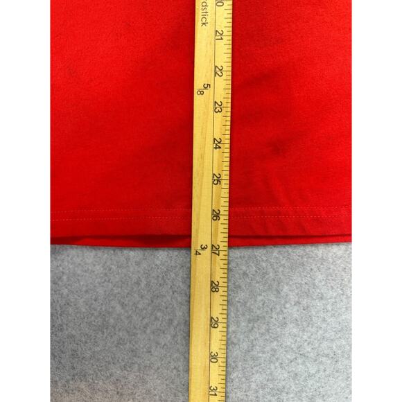 Burger King Whopper Employee Shirt Size M Red Short Sleeve Tee Summer Uniform - Picture 6 of 8